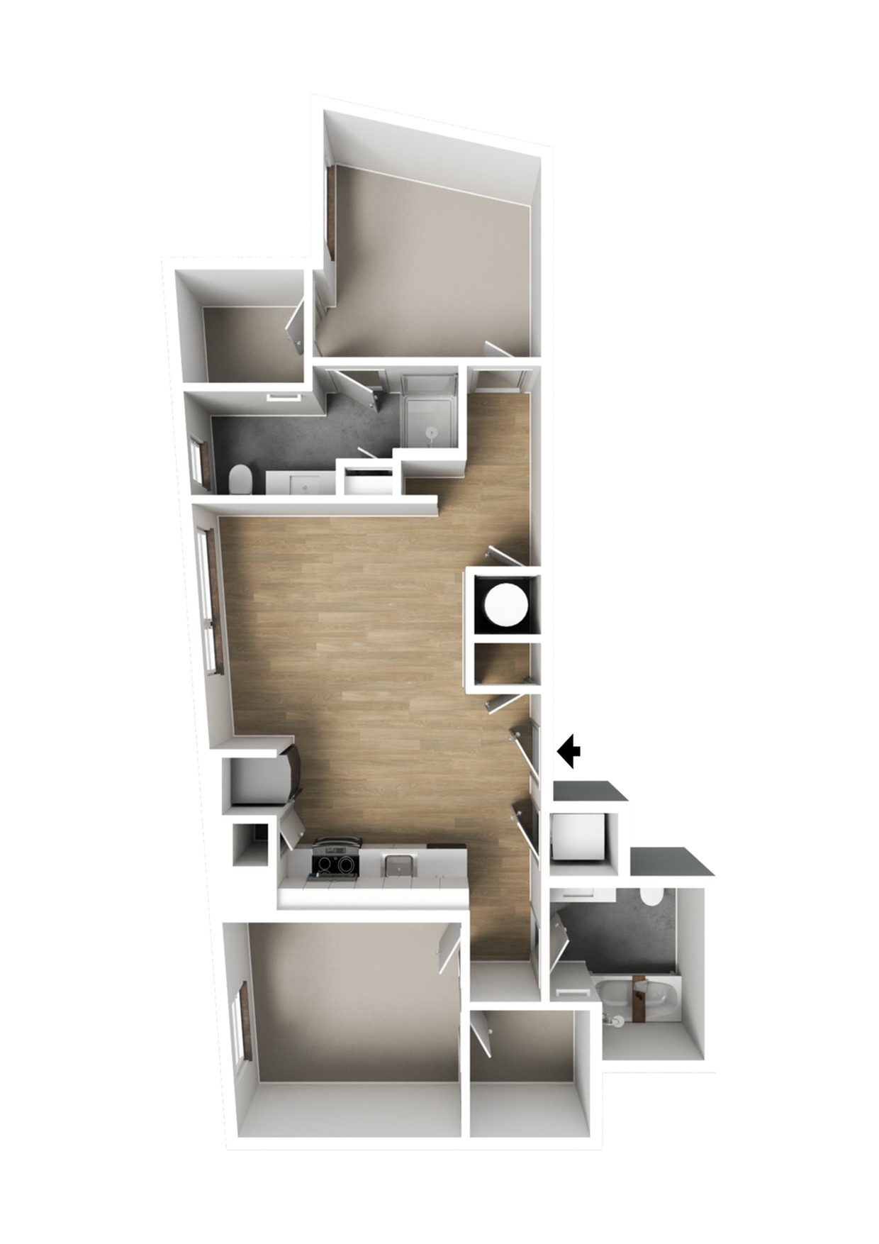 2 Bedroom Type C