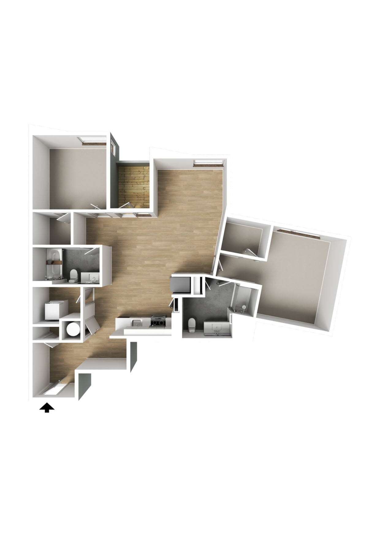 2 Bedroom Type D