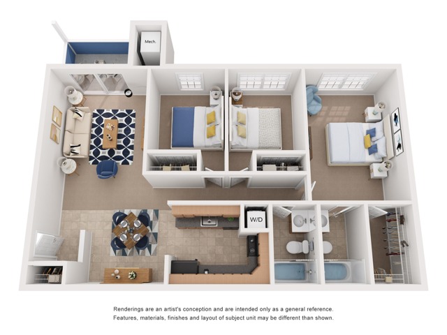 3 bedroom