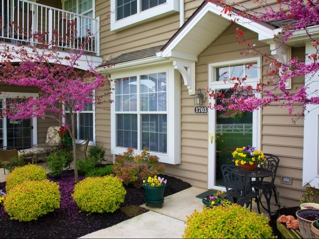 Image of Private Entrance with Ceramic Tile for The Crest at Elm Tree