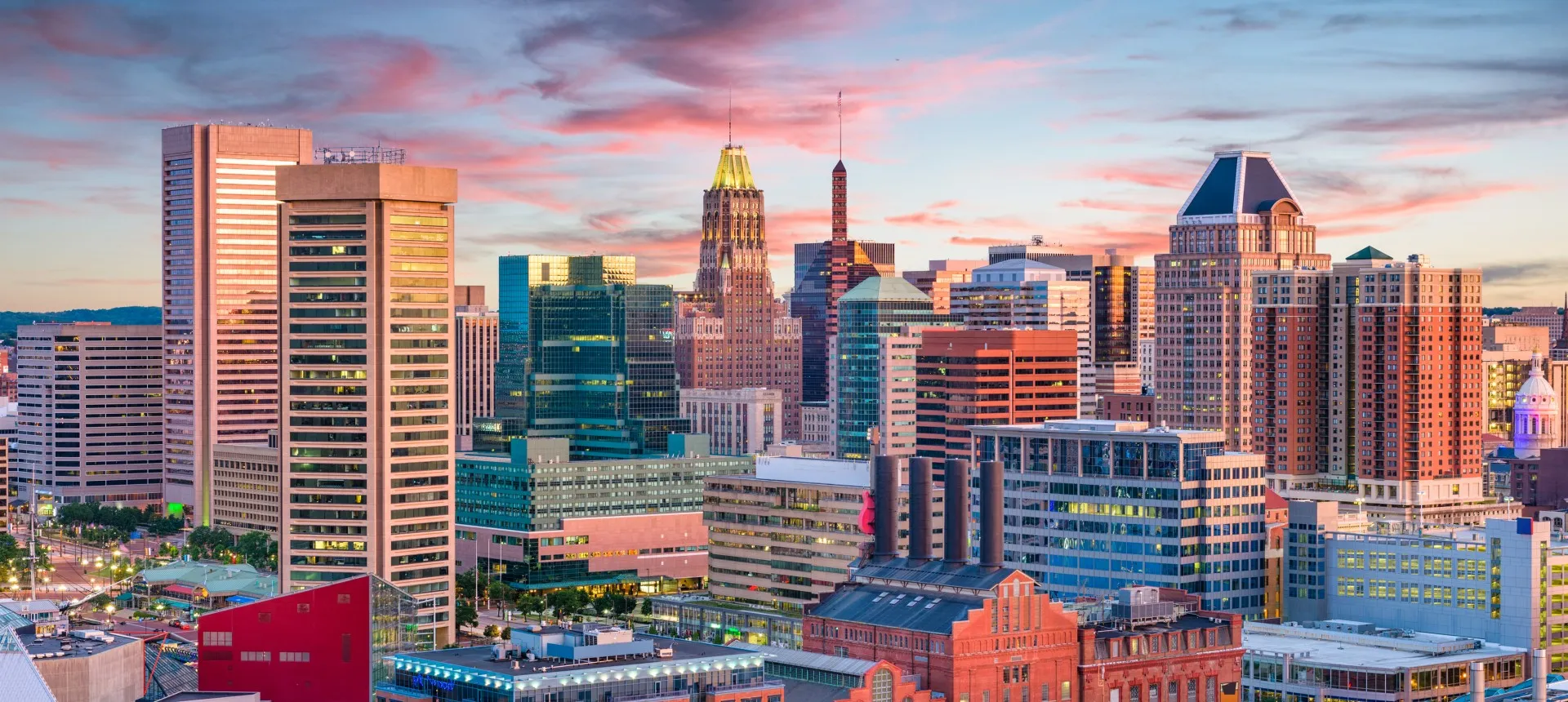Baltimore, MD skyline