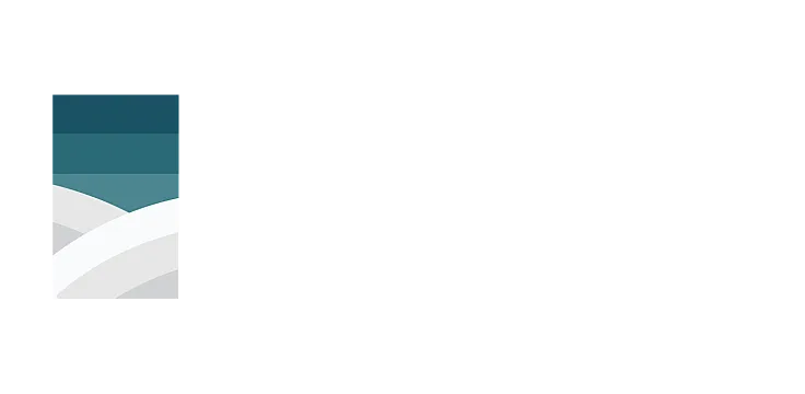 Elegant logo of Village at Snowfield featuring modern geometric design.