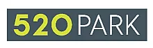 Modern logo design featuring bold '520 Park', highlighting sleek urban living.