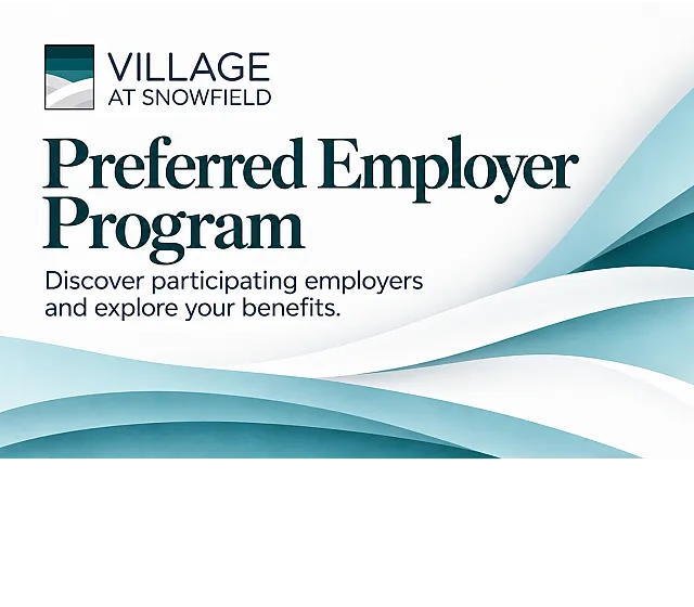 Village at Snowfield - Employer Program