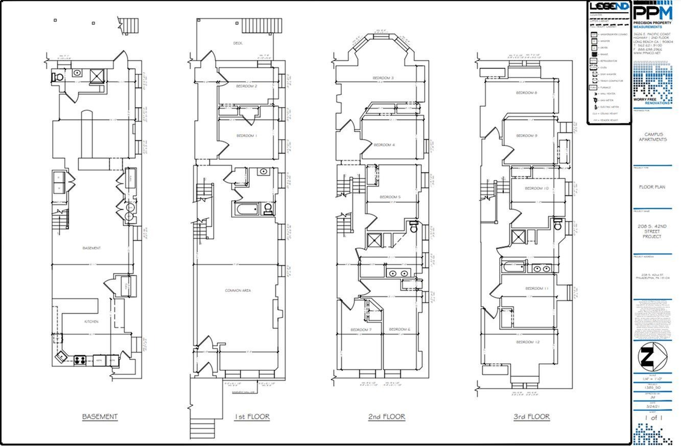 12 bedroom 4 bathroom house in university city philadelphia
