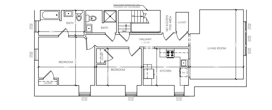 4048 spruce street 2 bed 2 bath floor plan philadelphia