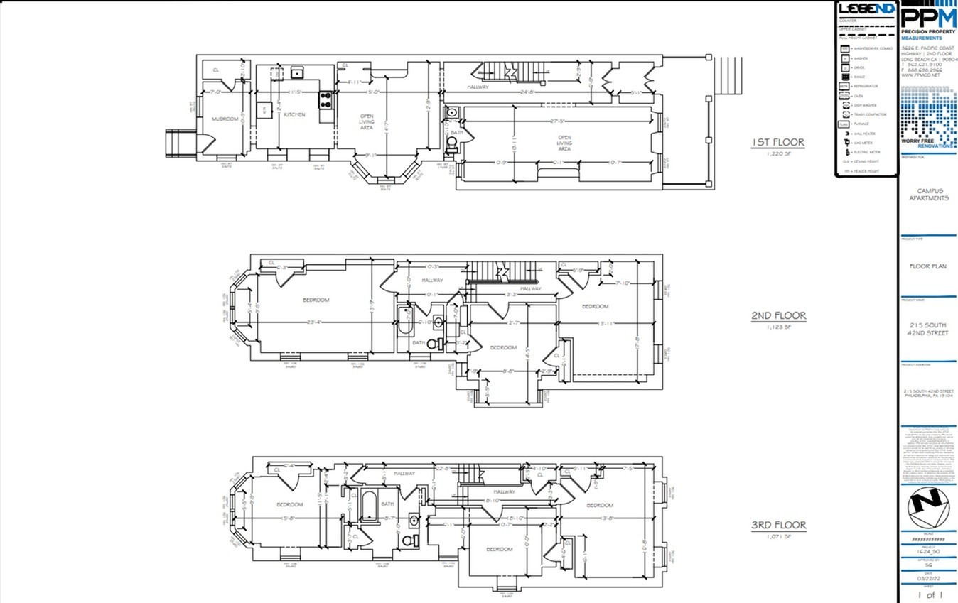 215 south 42nd street 6 bed 3 bath floor plan philadelphia