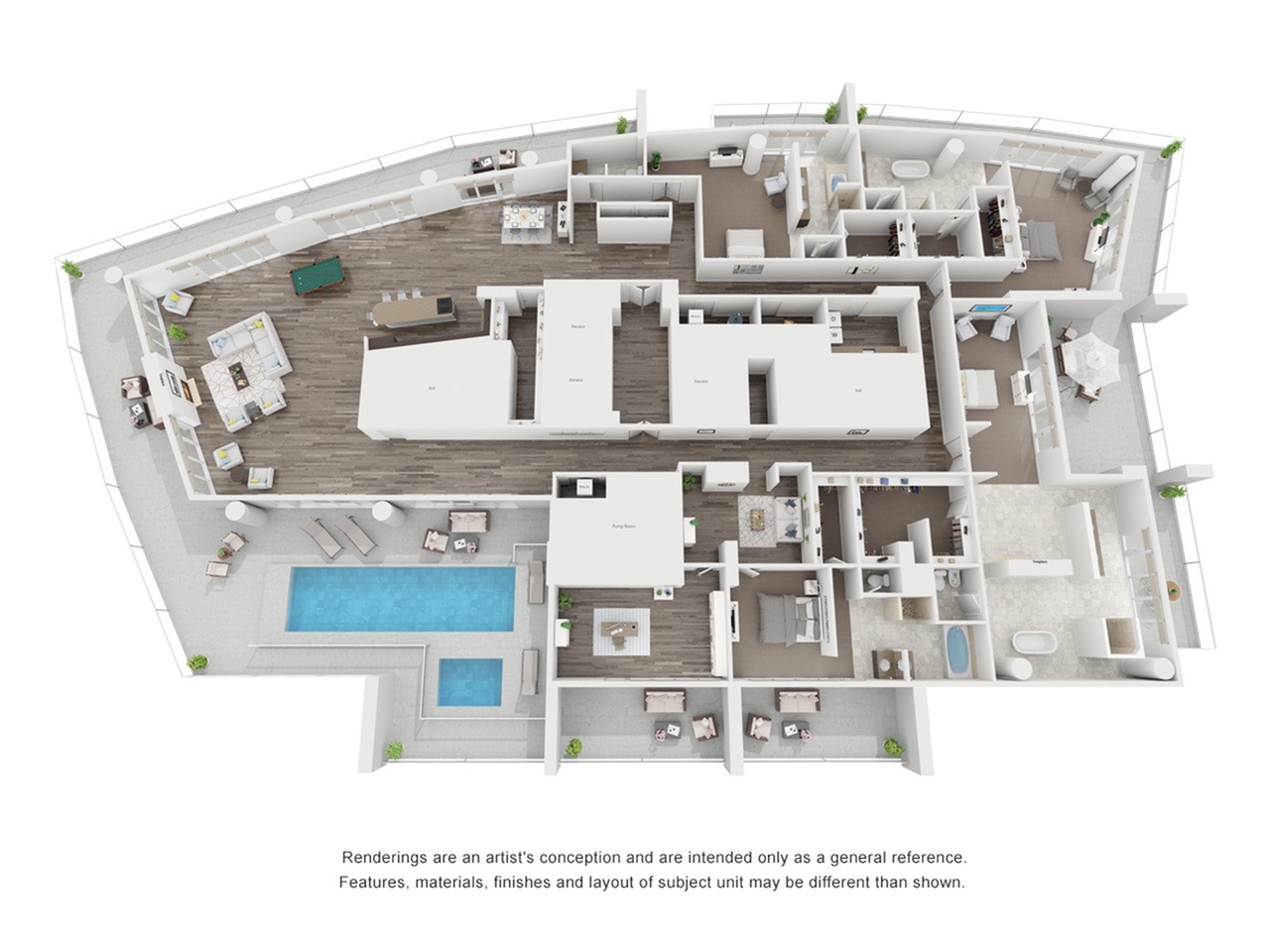 4 bedroom floor plan