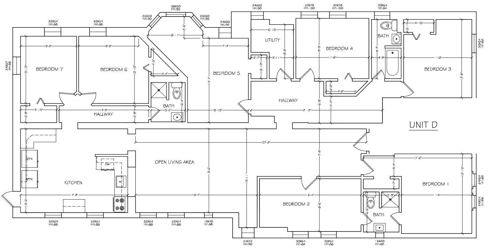 213-215 south 41st street unit d floor plan philadelphia