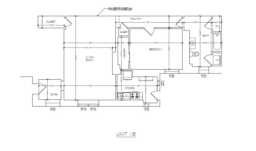 227 south 42nd street 1 bedroom floor plan philadelphia