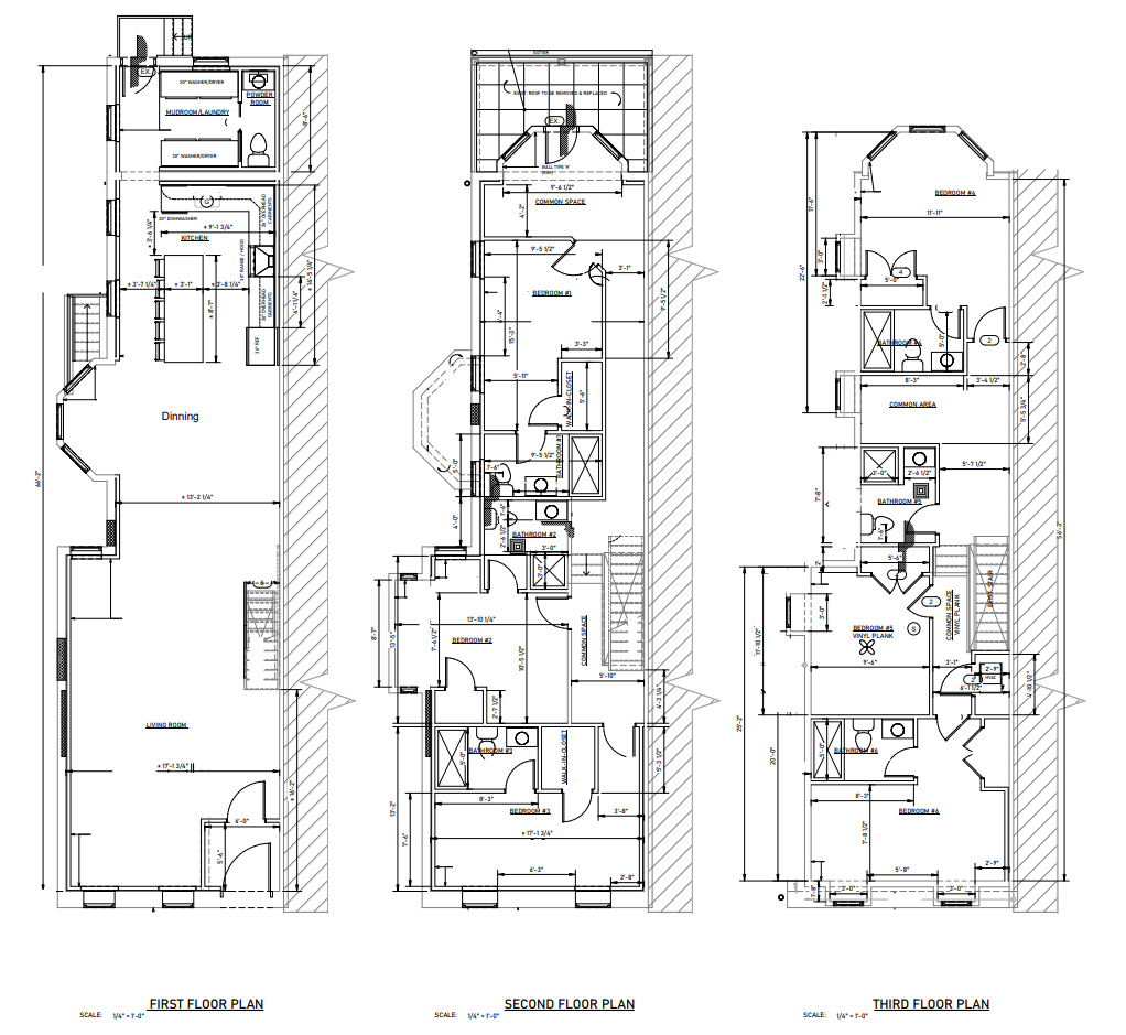 204 south 41st street house floor plan 6 bedroom 6.5 bathroom