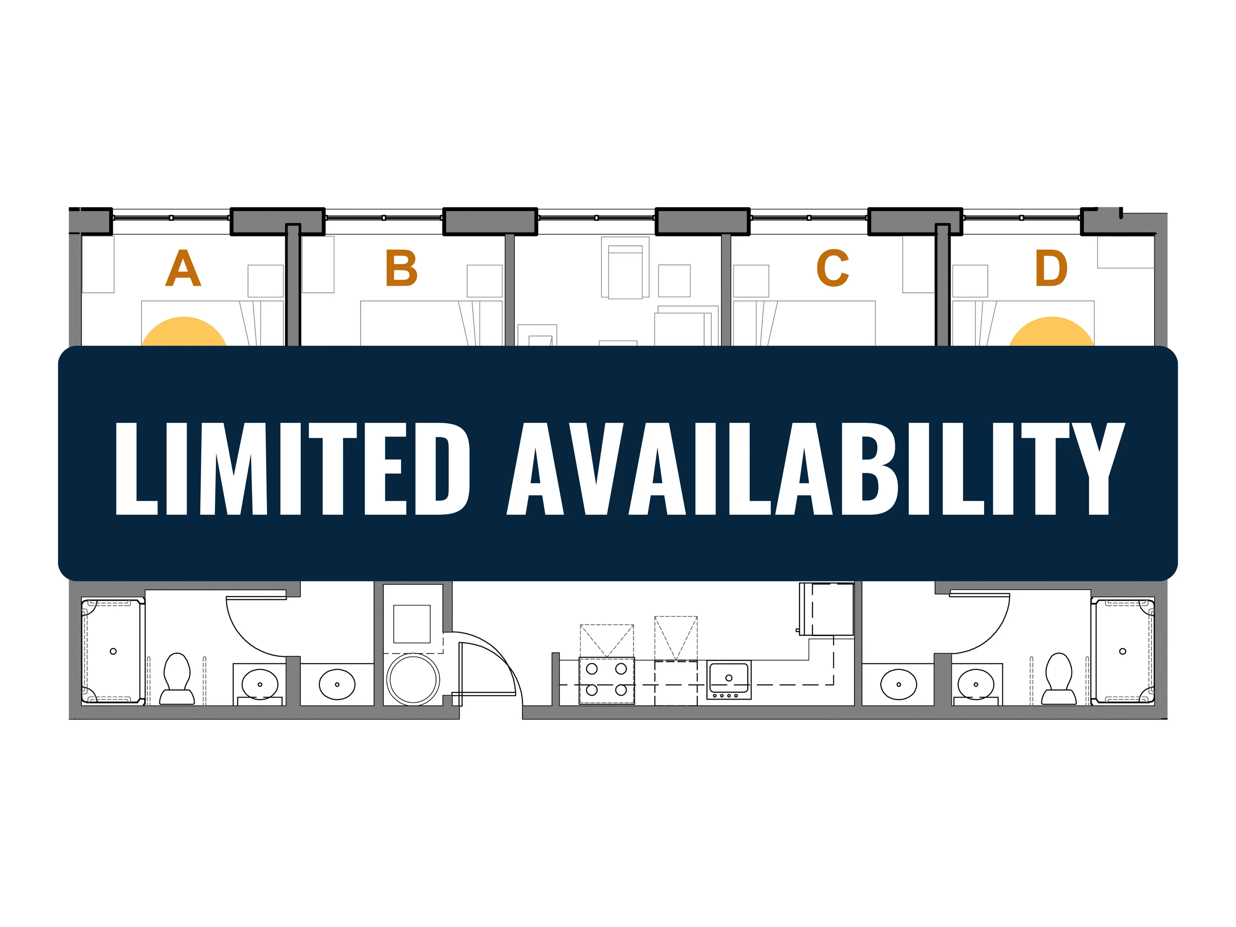 Building A - Units 1205, 1305, 1405, 1505, 1605