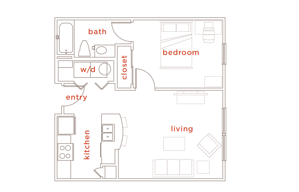 Apartments For Rent in College Park MD Mazza Apartments