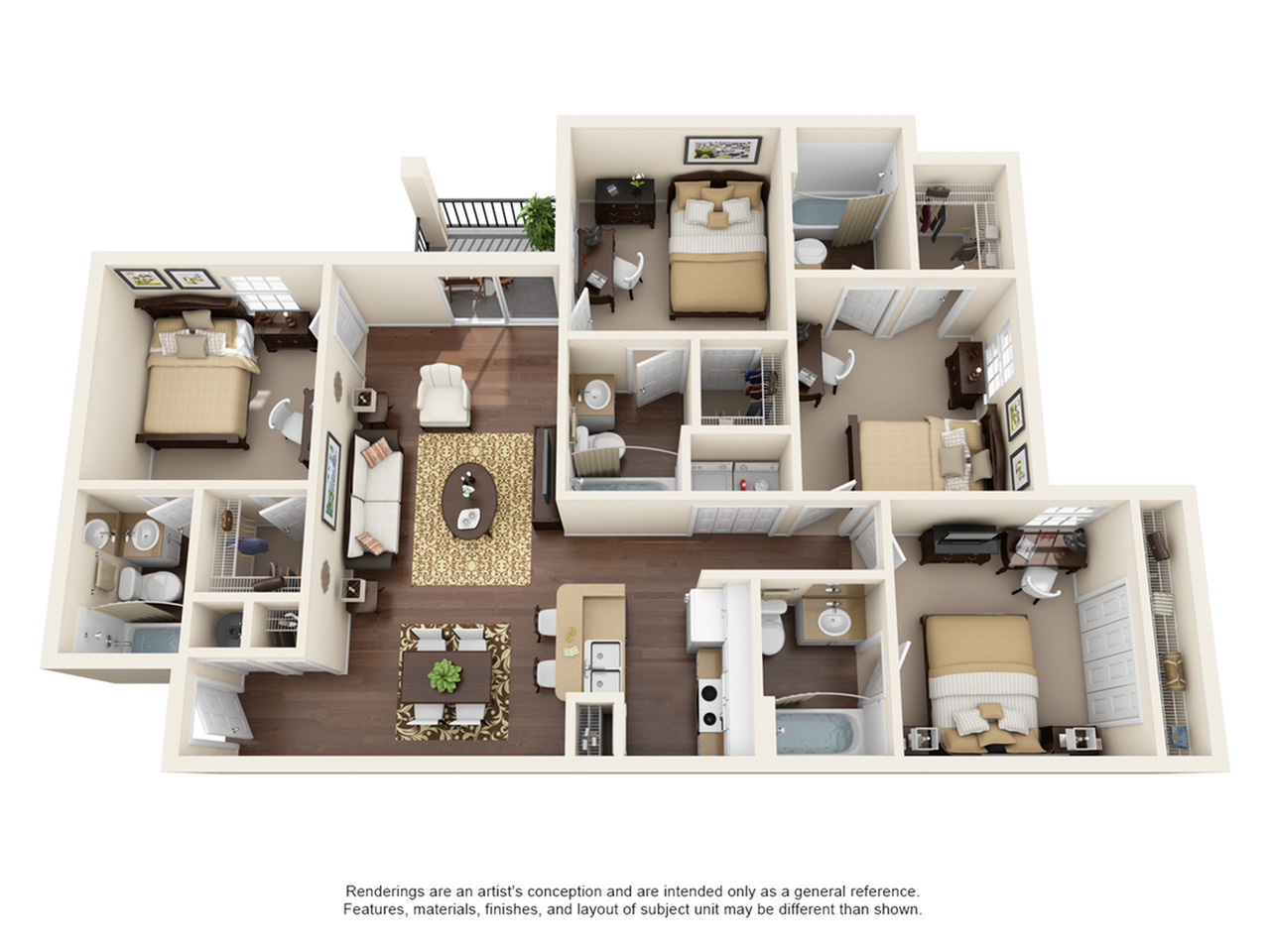 4 bedroom apartment orlando