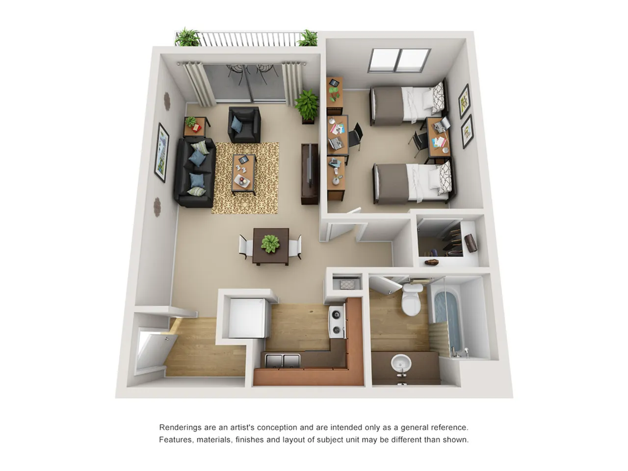 1 bedroom apartment near university of arizona
