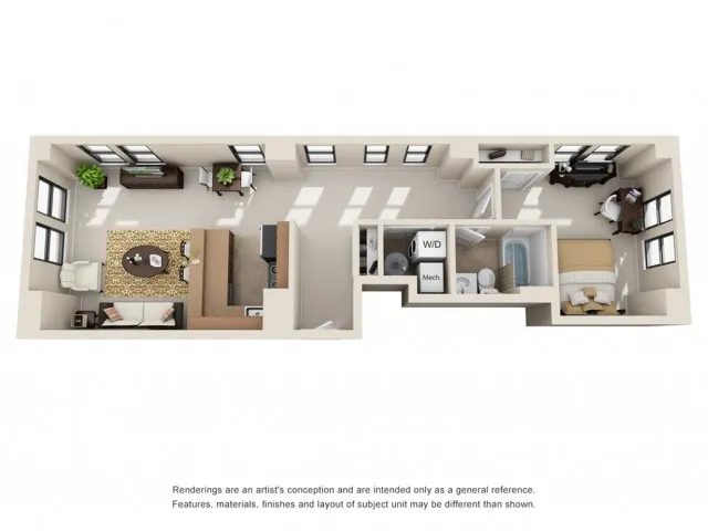 1 Bedroom | 1 Bathroom
