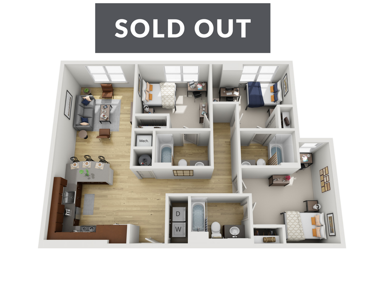 3 bedroom apartment in knoxville tennessee sold out