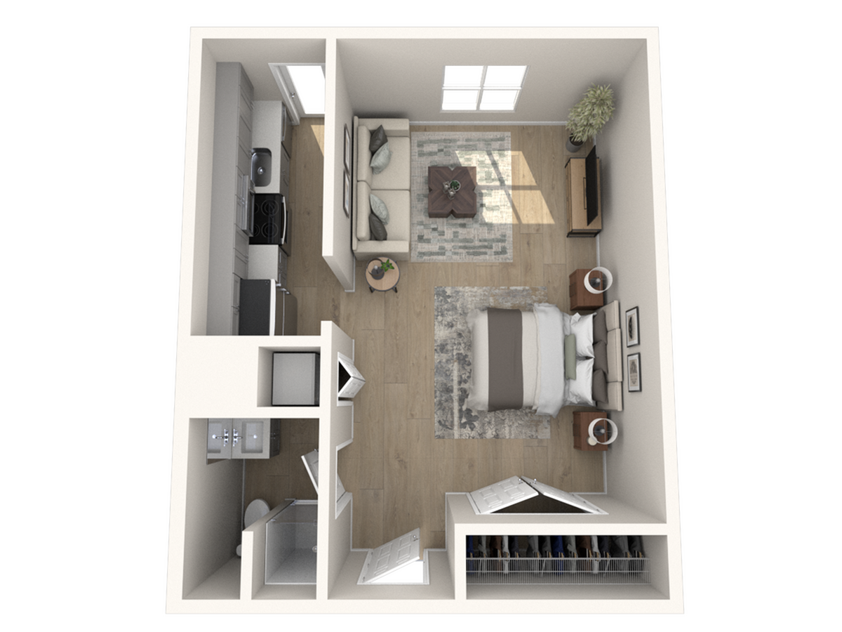 Studio floor plan