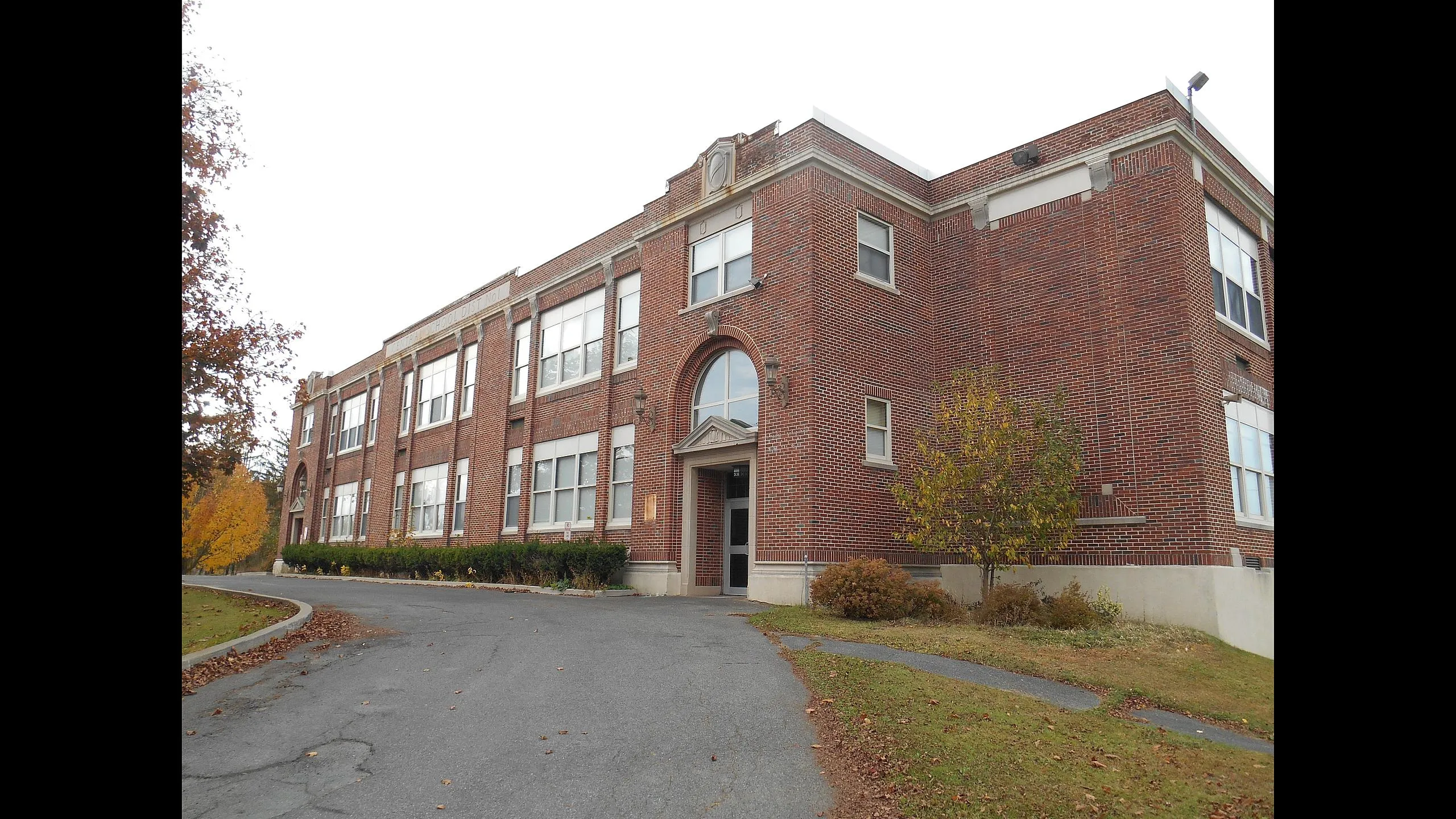 Front exterior of the Homeroom Lofts building in Averill Park, NY