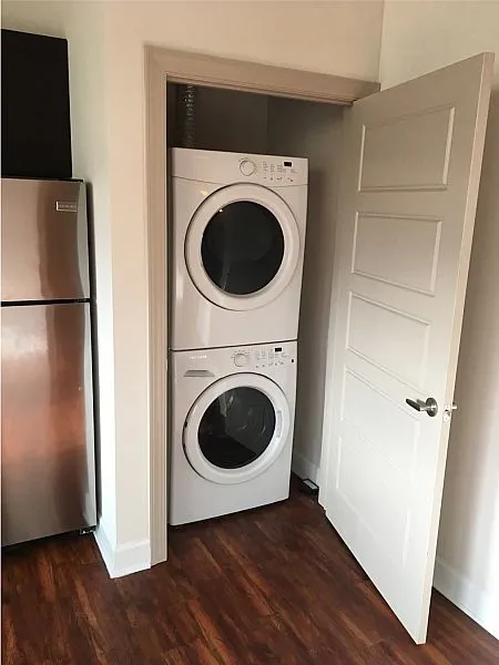 Loft apartment interior at Homeroom Lofts in Averill Park, NY