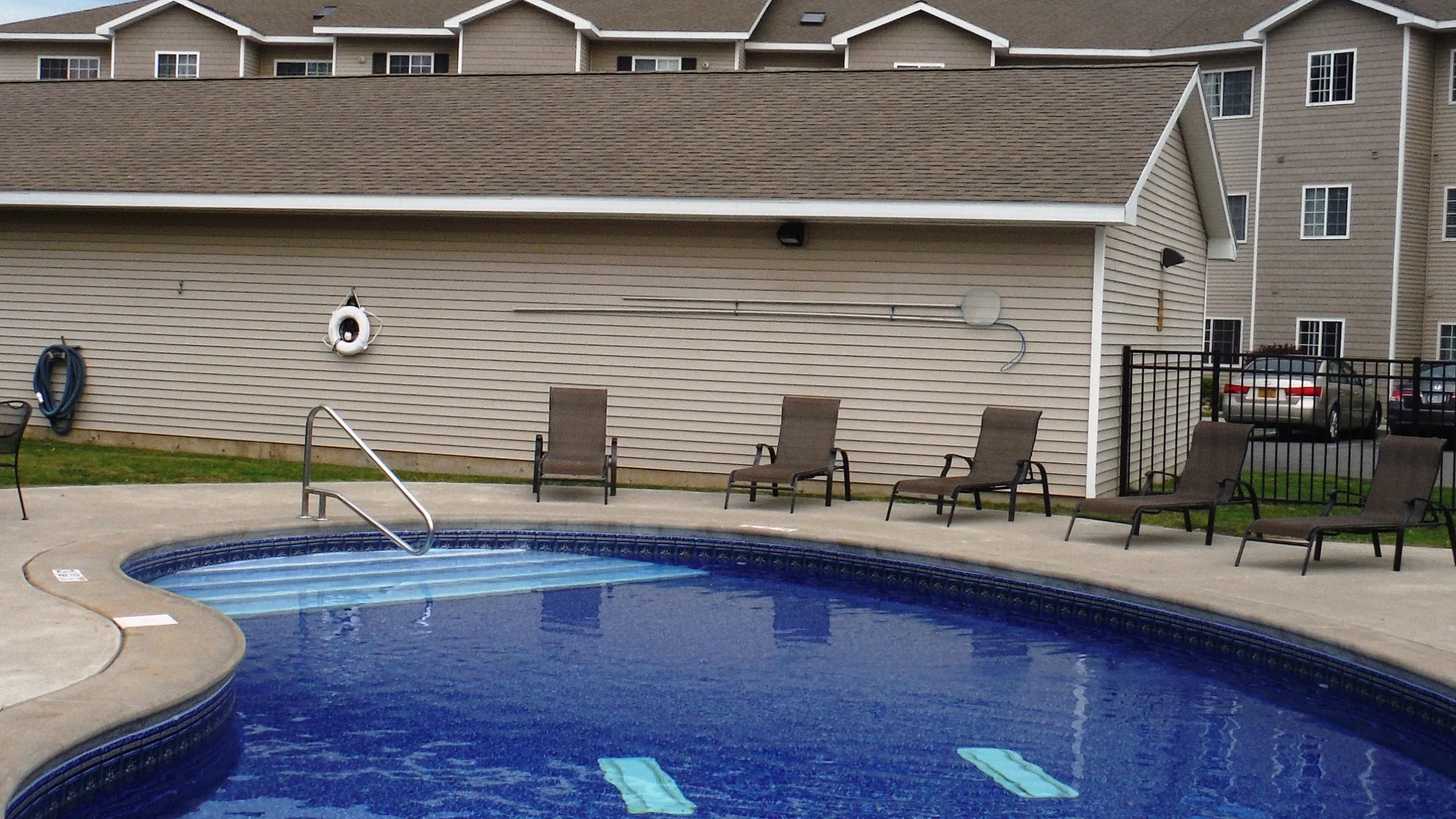 In-ground pool at Long Pond Village Apartments in Schenectady, NY