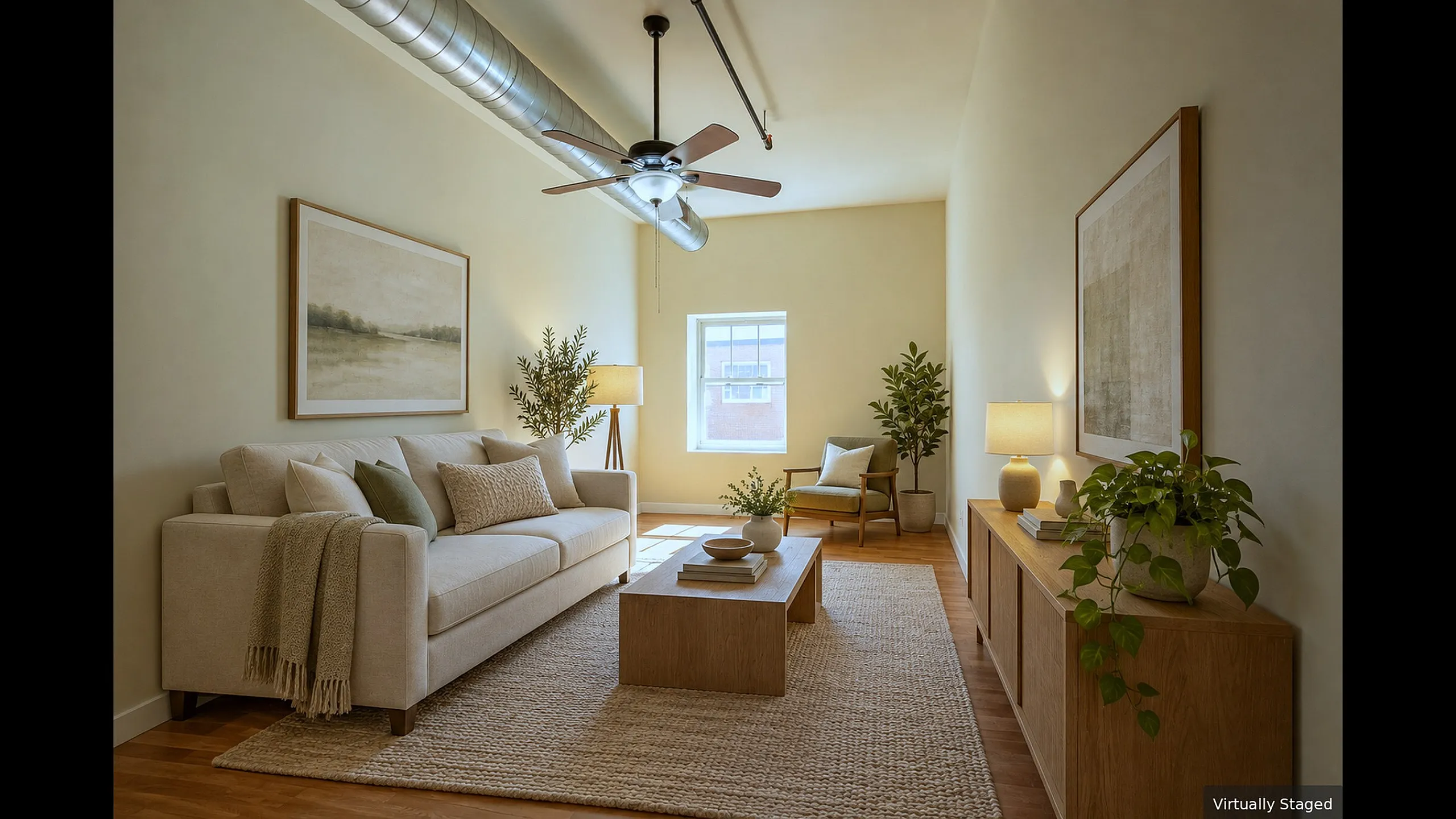Draper Lofts Apartments - Cozy Living Room
