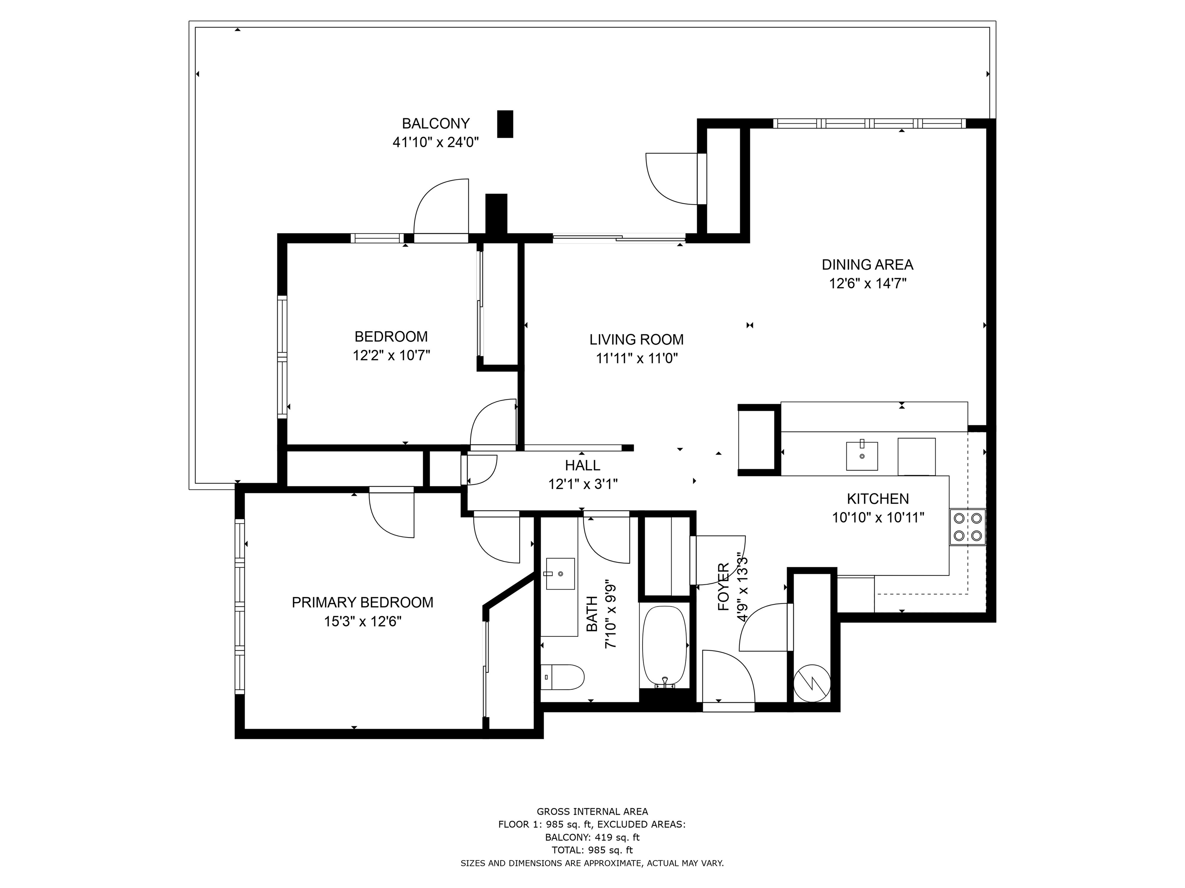 Two Bedroom One Bath 2 Bed Apartment Issaquah Valley Place