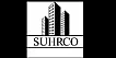Elegant black and white logo featuring three high-rise buildings with the text 'SUHRCO' below, symbolizing professional real estate services.