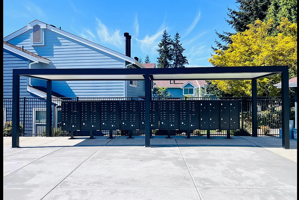 Mailbox awning