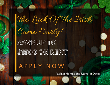 Save Up To $1500 On Rent On Select Apartments