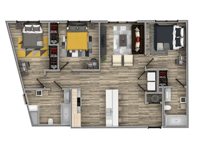 3 Bedroom 2 Bath