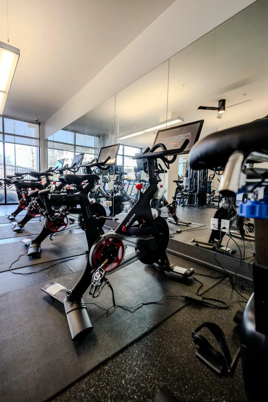 Peloton Bikes in Fitness Center