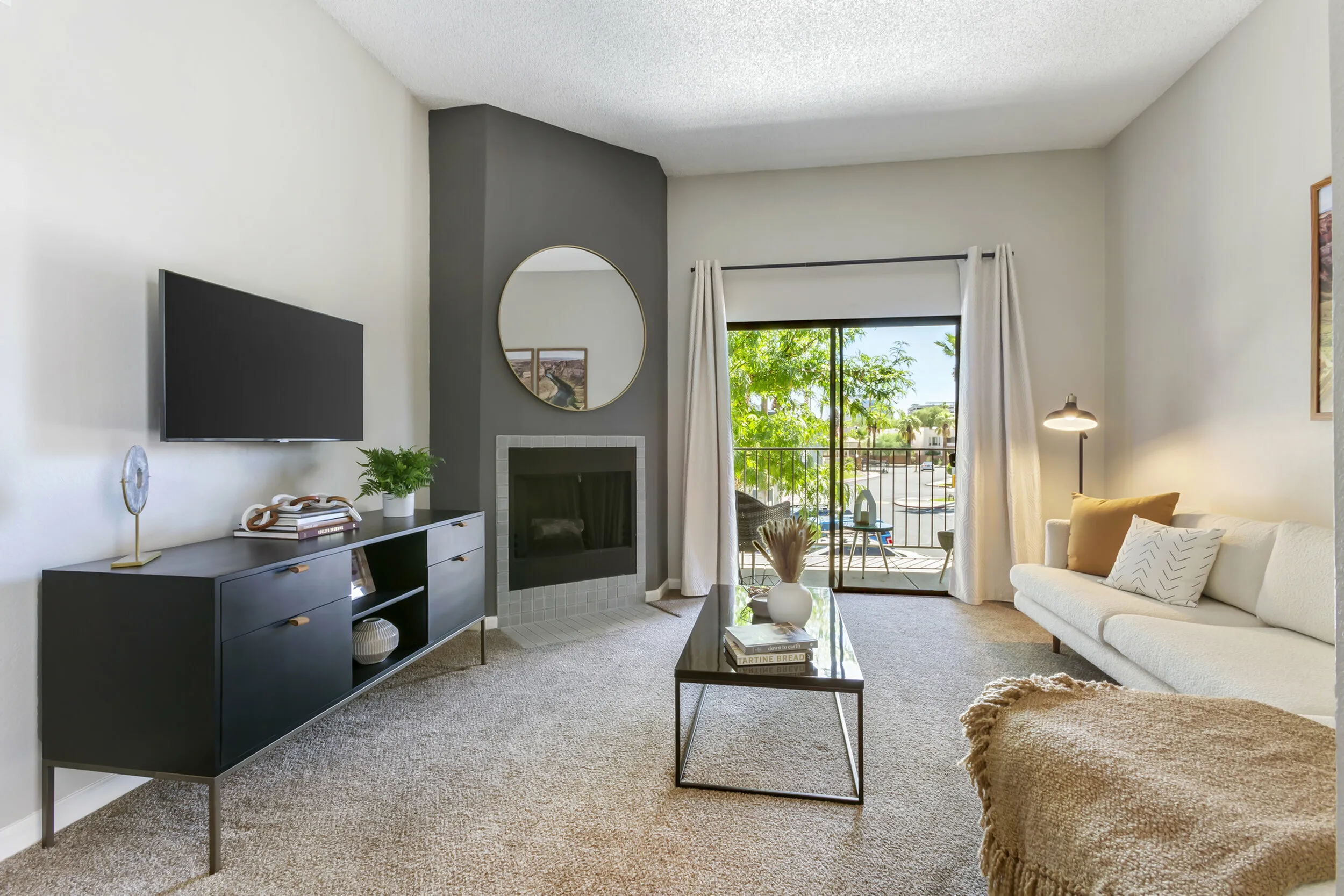 255 North apartment with private balcony and patio offering scenic outdoor space in Tucson AZ