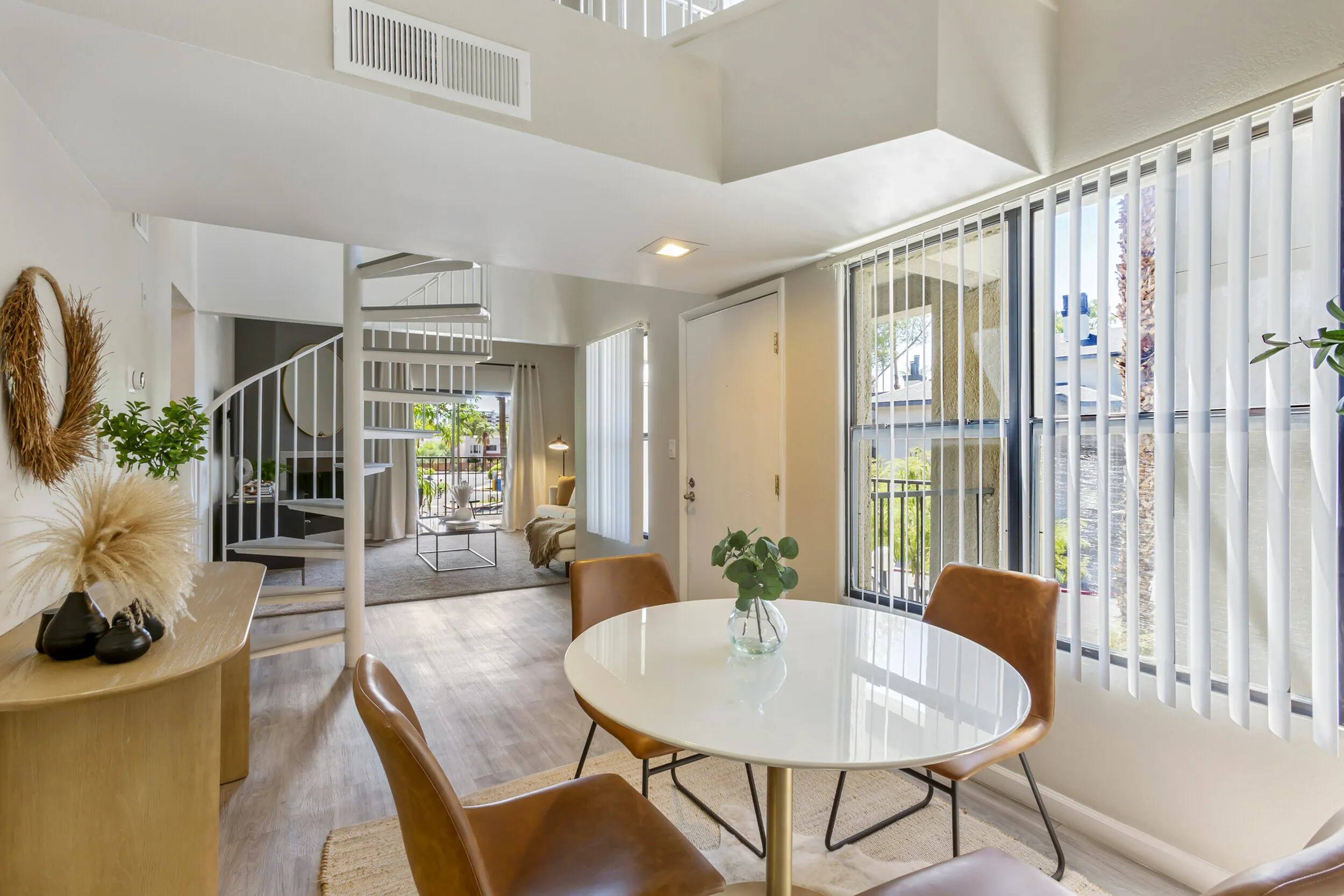 255 North apartment interior with soaring vaulted ceilings creating an open and airy feel in Tucson AZ