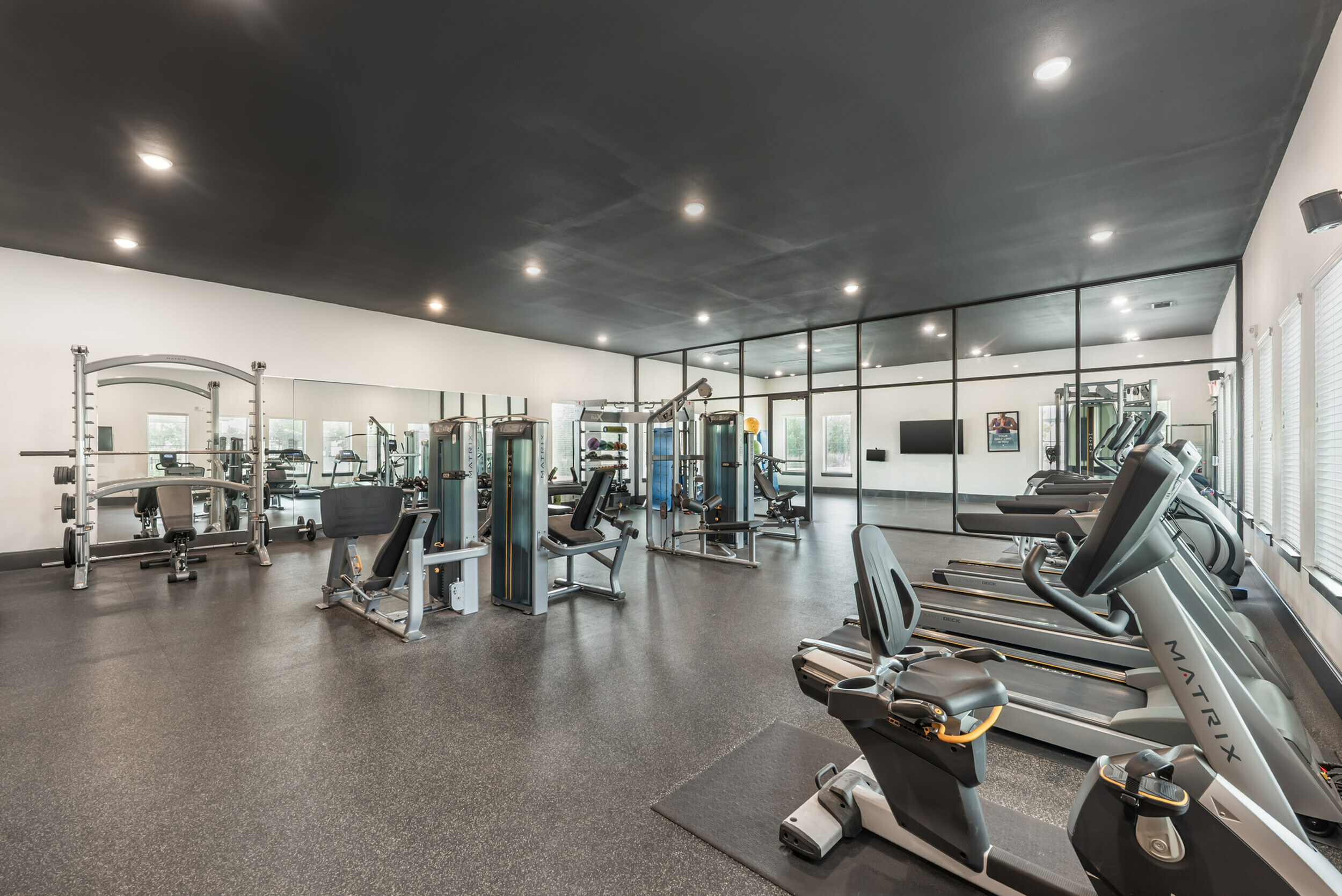 24-Hour Fitness Center at Stone Hill Apartments in Pflugerville, TX