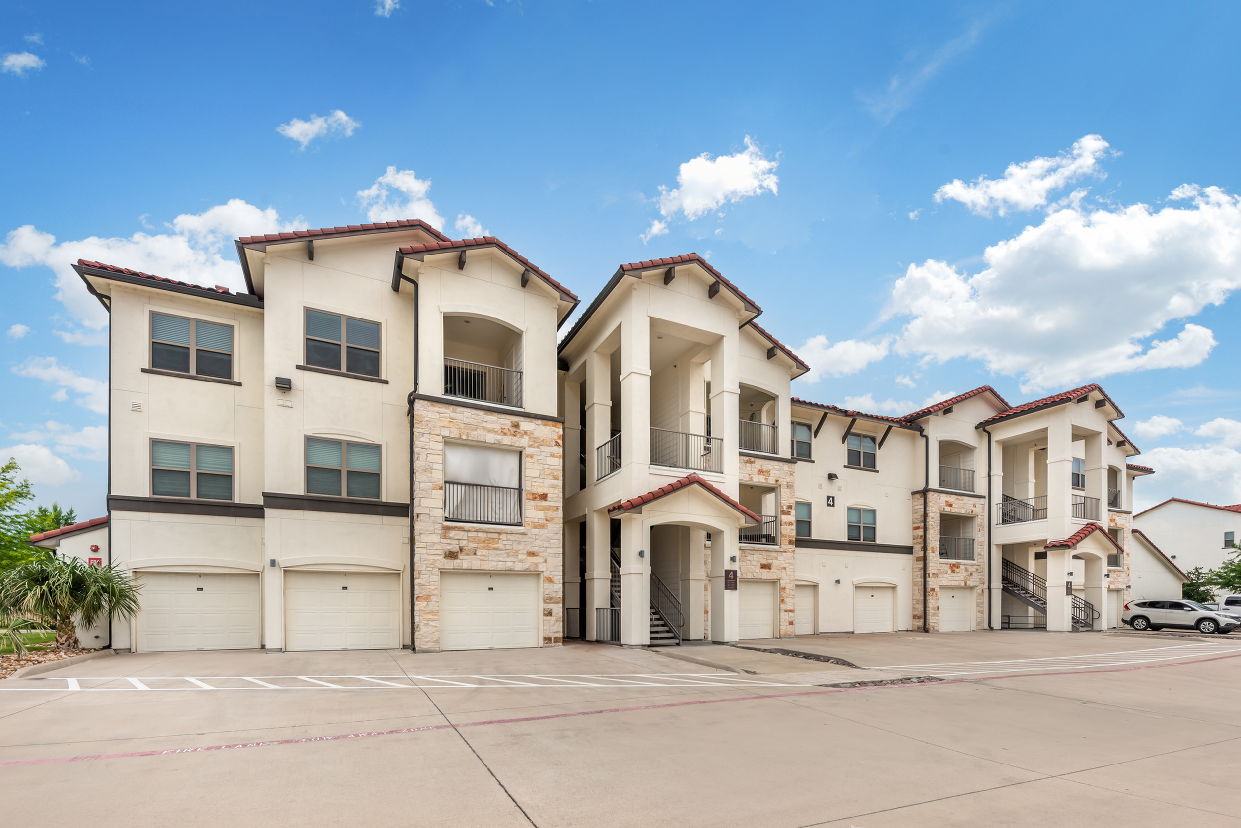 Garage Parking at Stone Hill Apartments in Pflugerville, TX