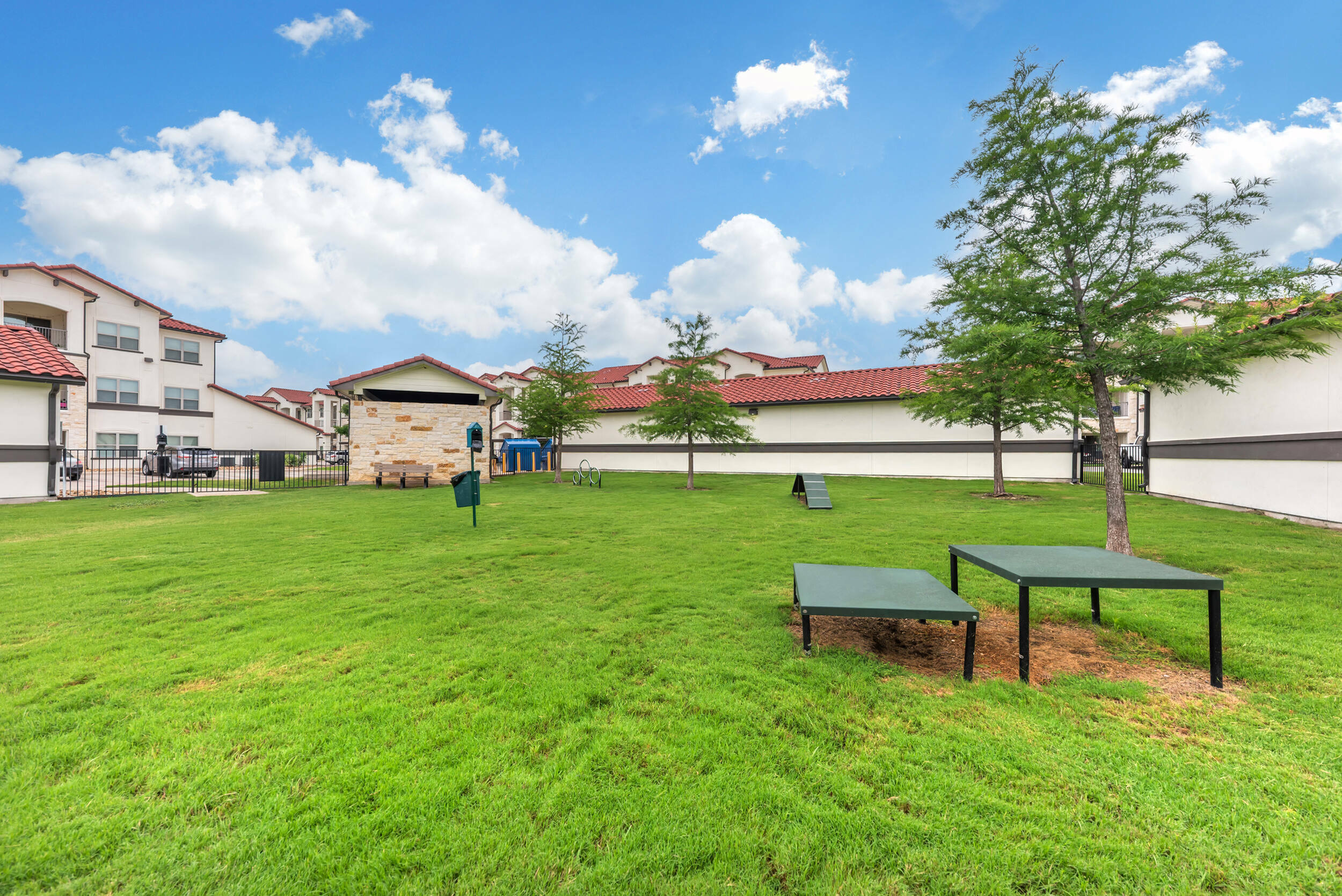 Dog Park at Stone Hill Apartments in Pflugerville, TX