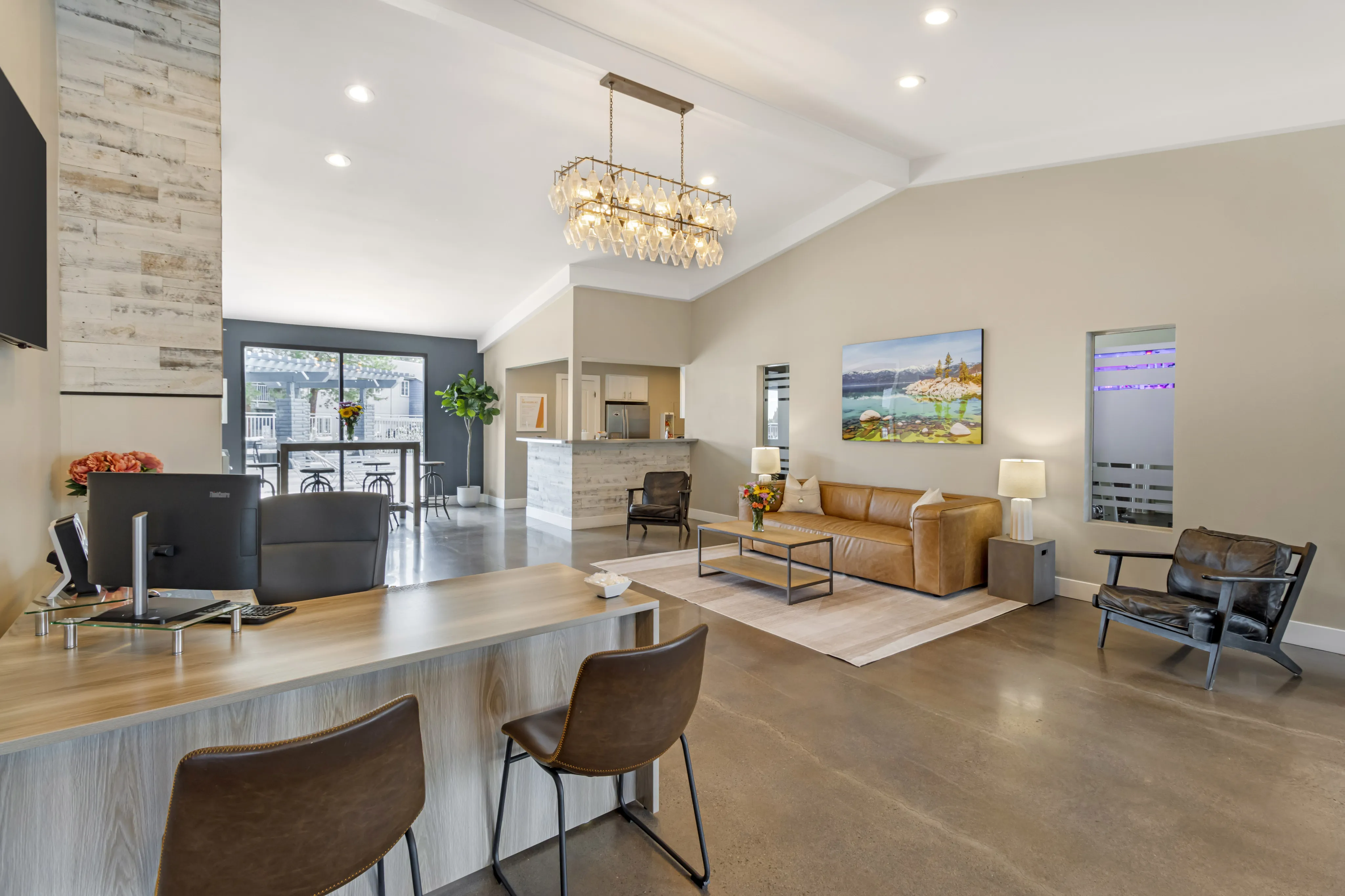 The Phoenix Reno newly remodeled clubhouse for residents in Reno NV