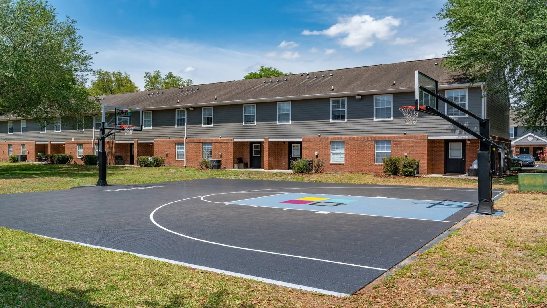 The Quad outdoor basketball court in Orlando FL.