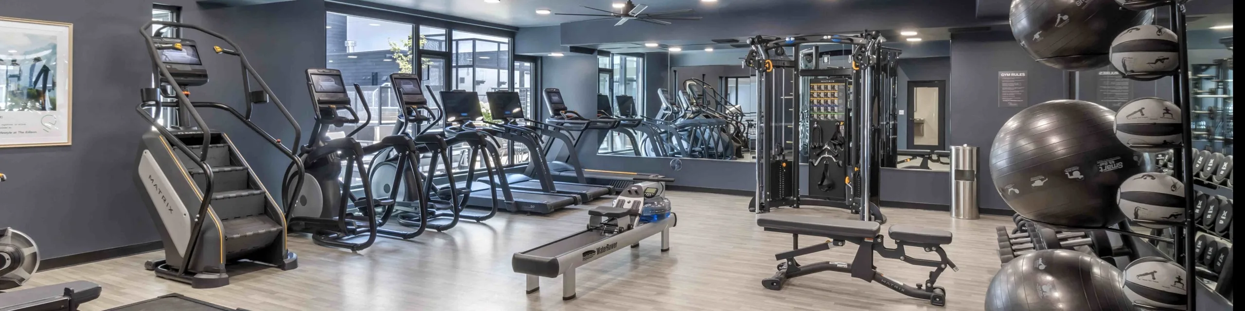 Fitness Center at The Edison in Reno, Nevada.