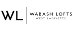 Elegant logo of Wabash Lofts in West Lafayette, showcasing modern urban living.