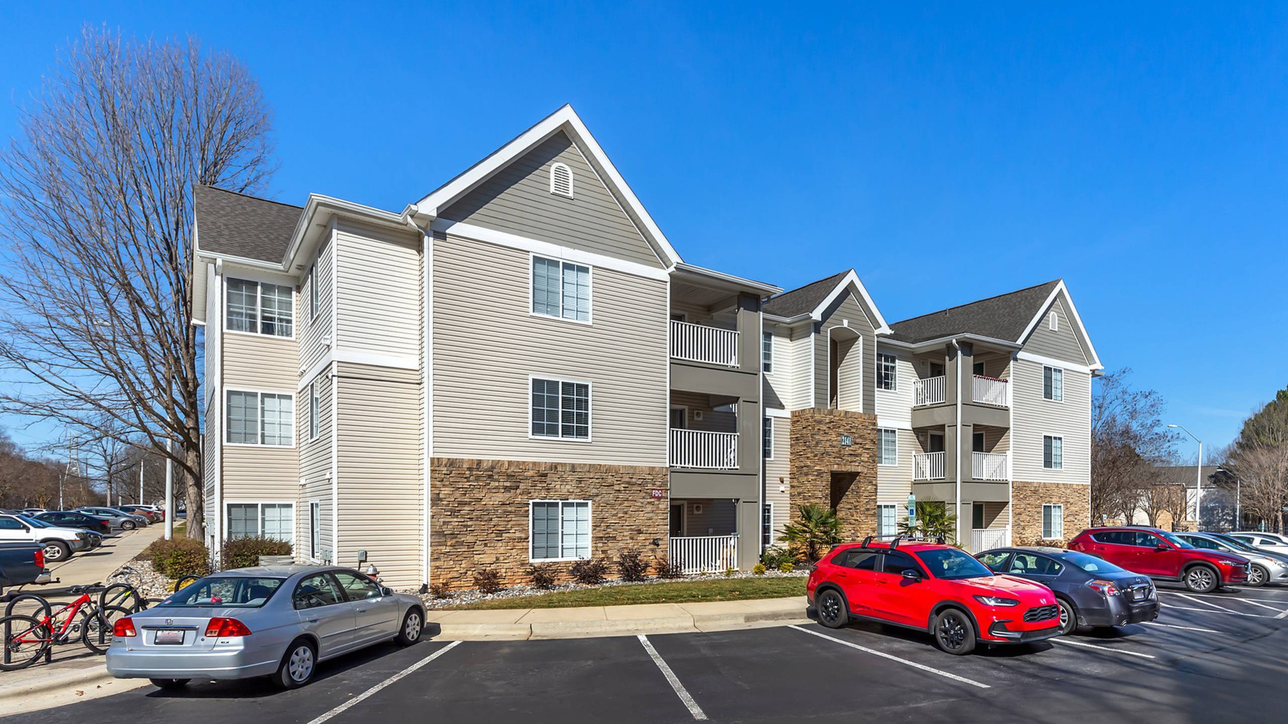 Village Green Student Housing - Exterior View