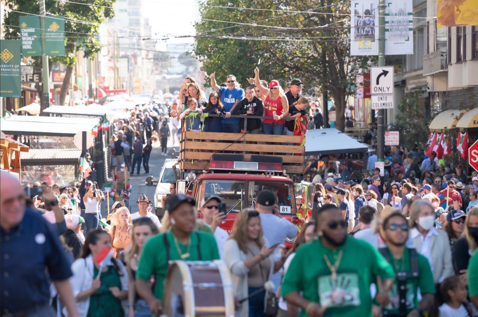 Italian Heritage Festival & Parade in San Francisco at North