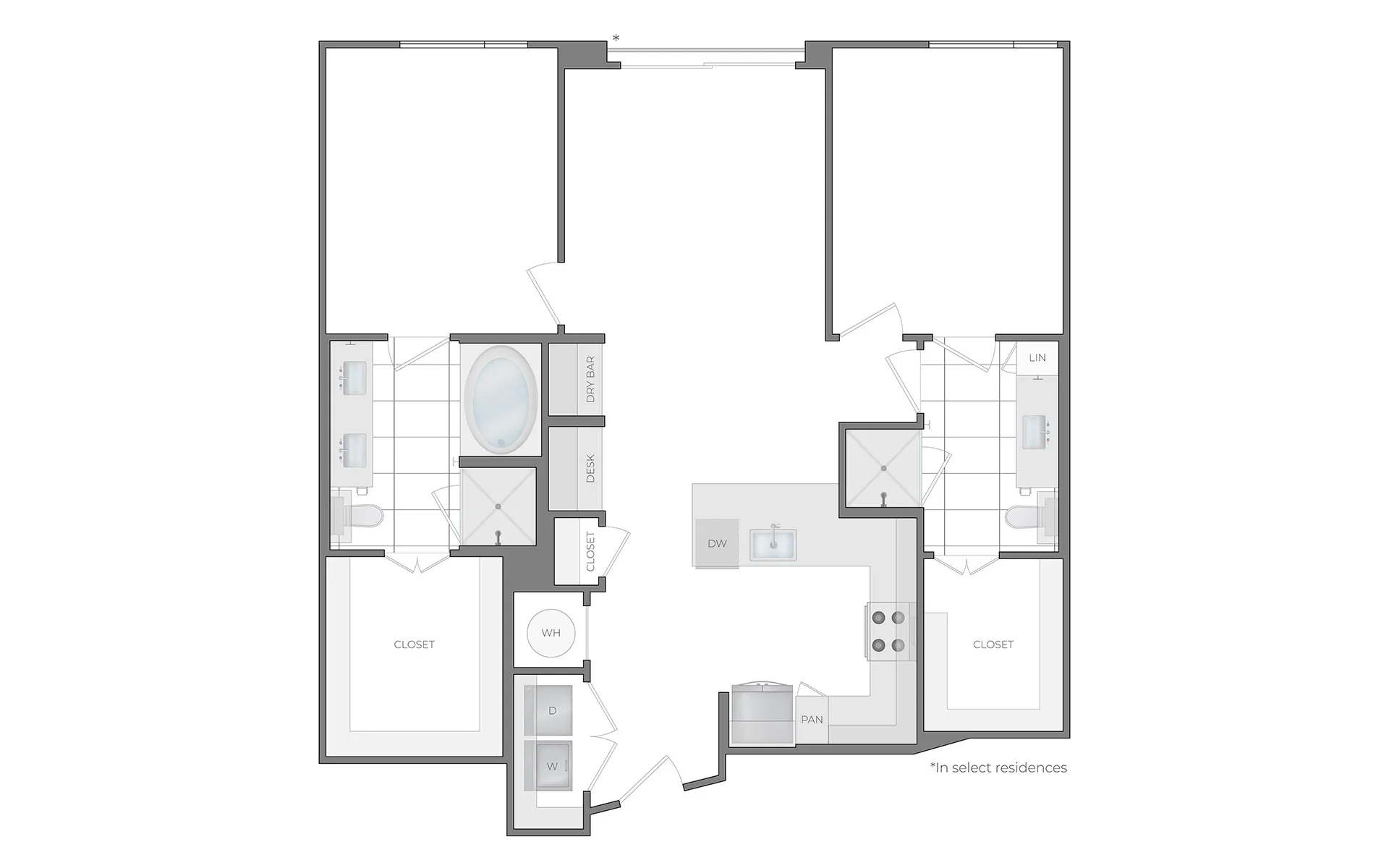 Q 2Bed / 2Bath