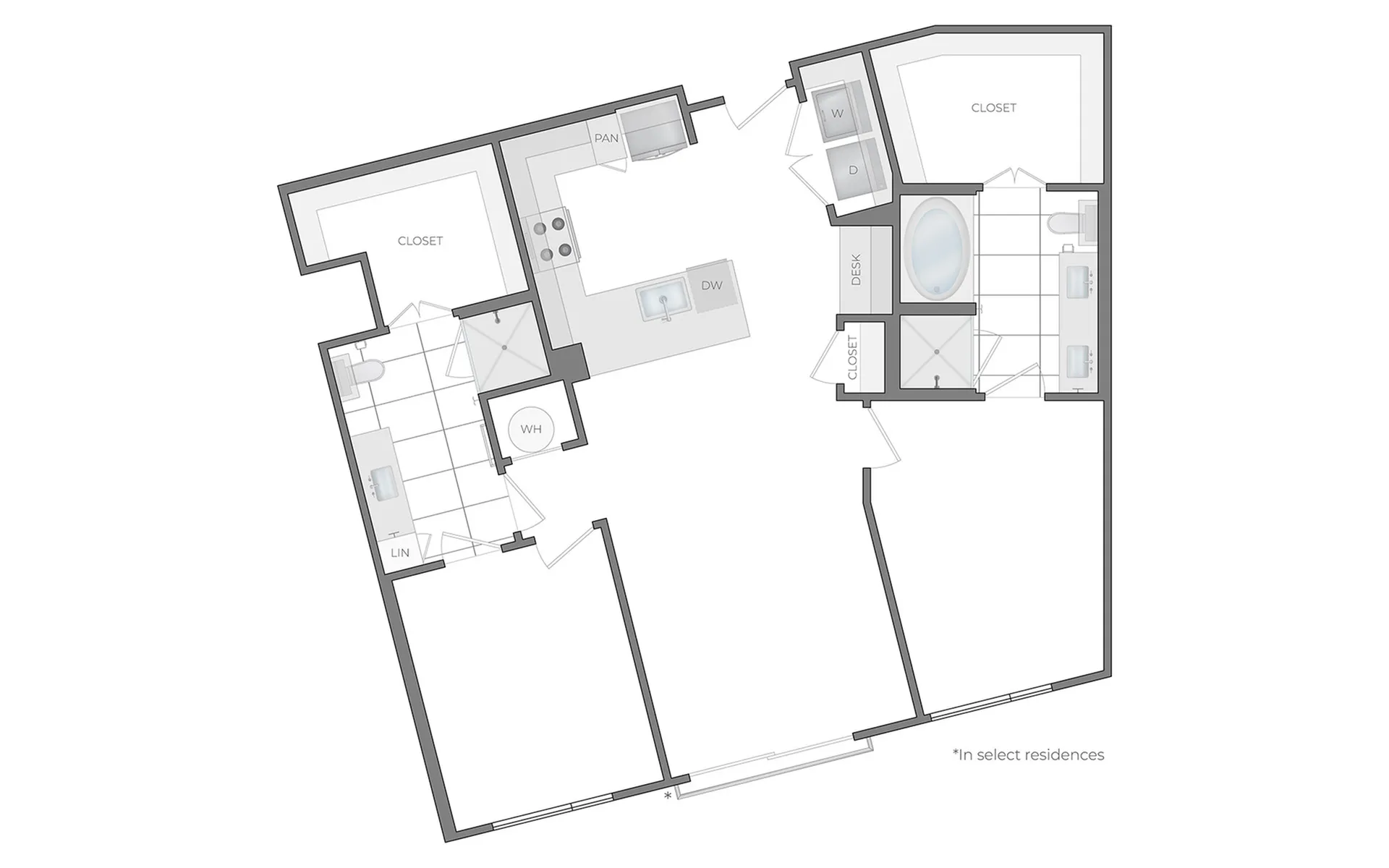 R 2Bed / 2Bath