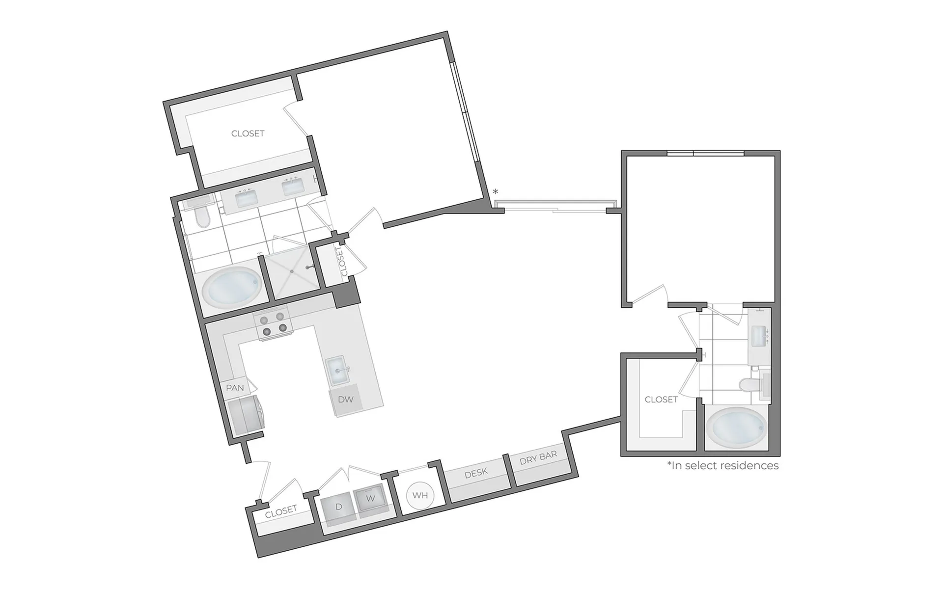 T 2Bed / 2Bath