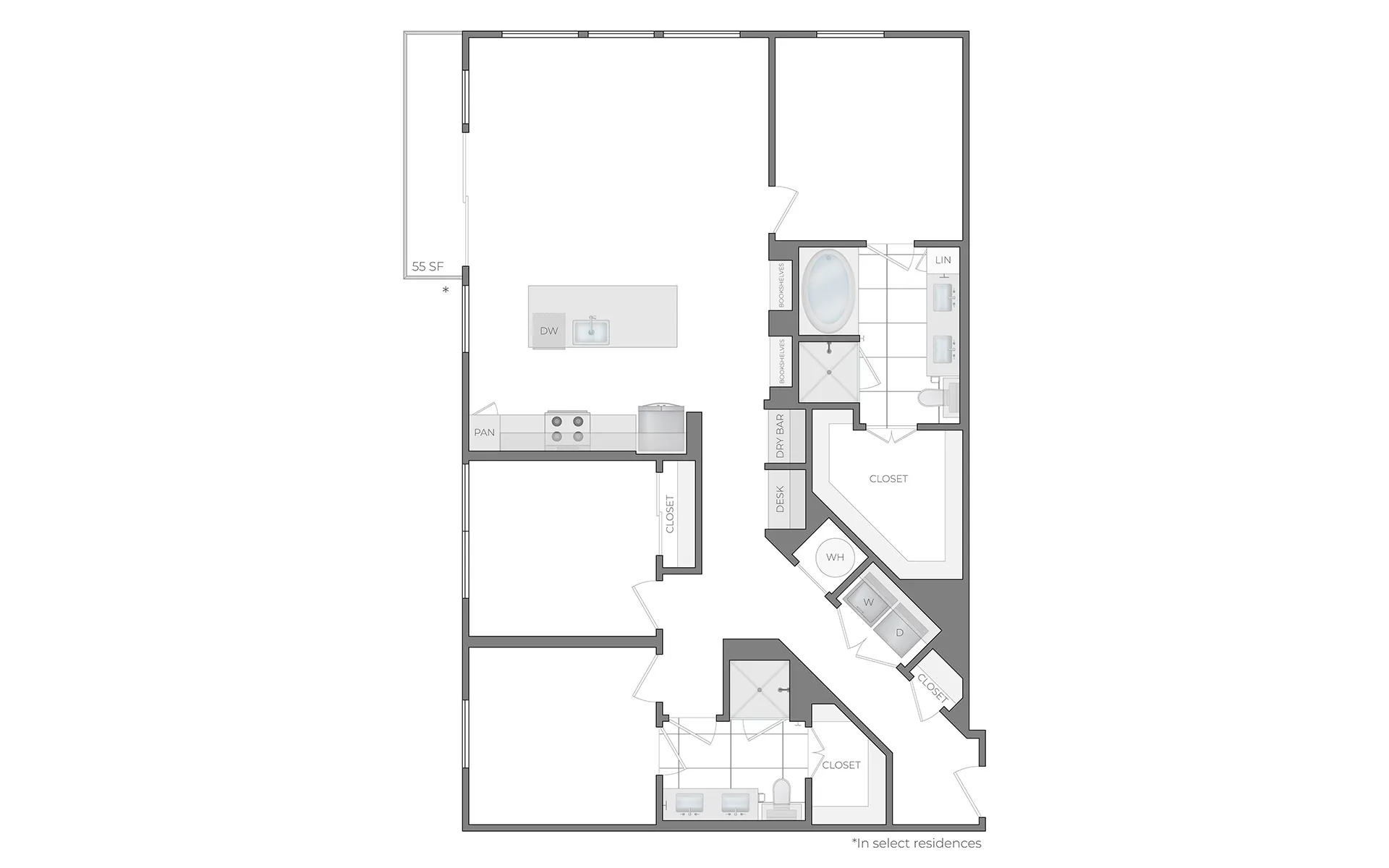 U 3Bed / 2Bath
