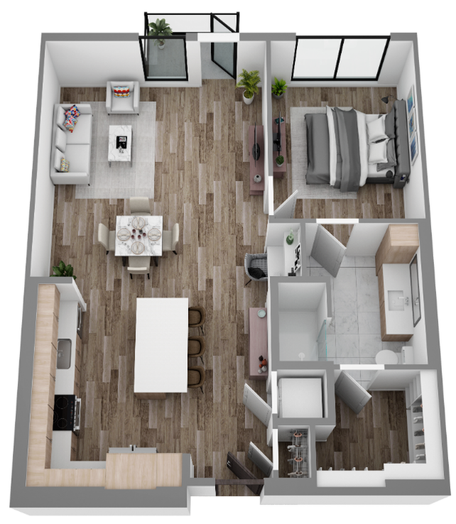 A12 1 Bed Apartment Hanover Walnut Creek