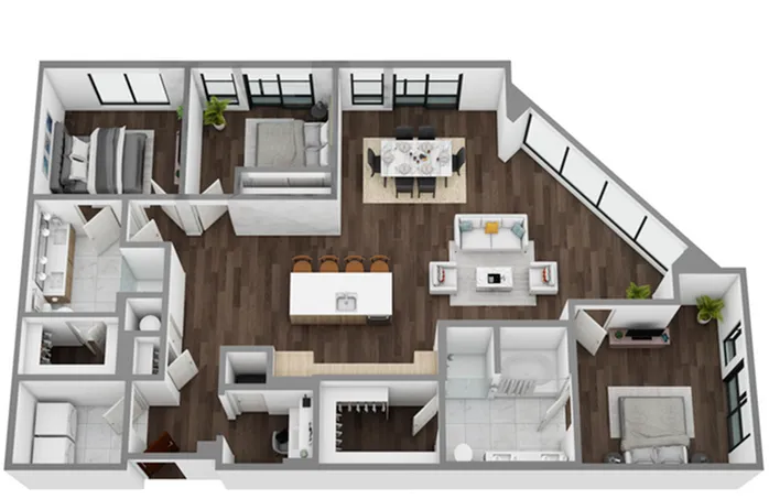 Q: 3 Bed / 2 Bath