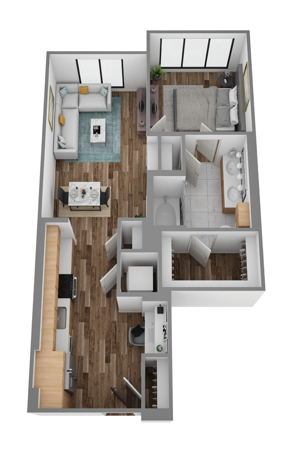 Studio - 3 Bed Apts in OC | Hanover Laguna Niguel Floor Plans